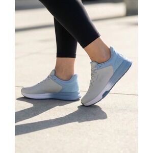 Kuru Flux Womens 7.5M Dove‎ Grey Blue Athletic Running Shoes Anti Slip Nurse